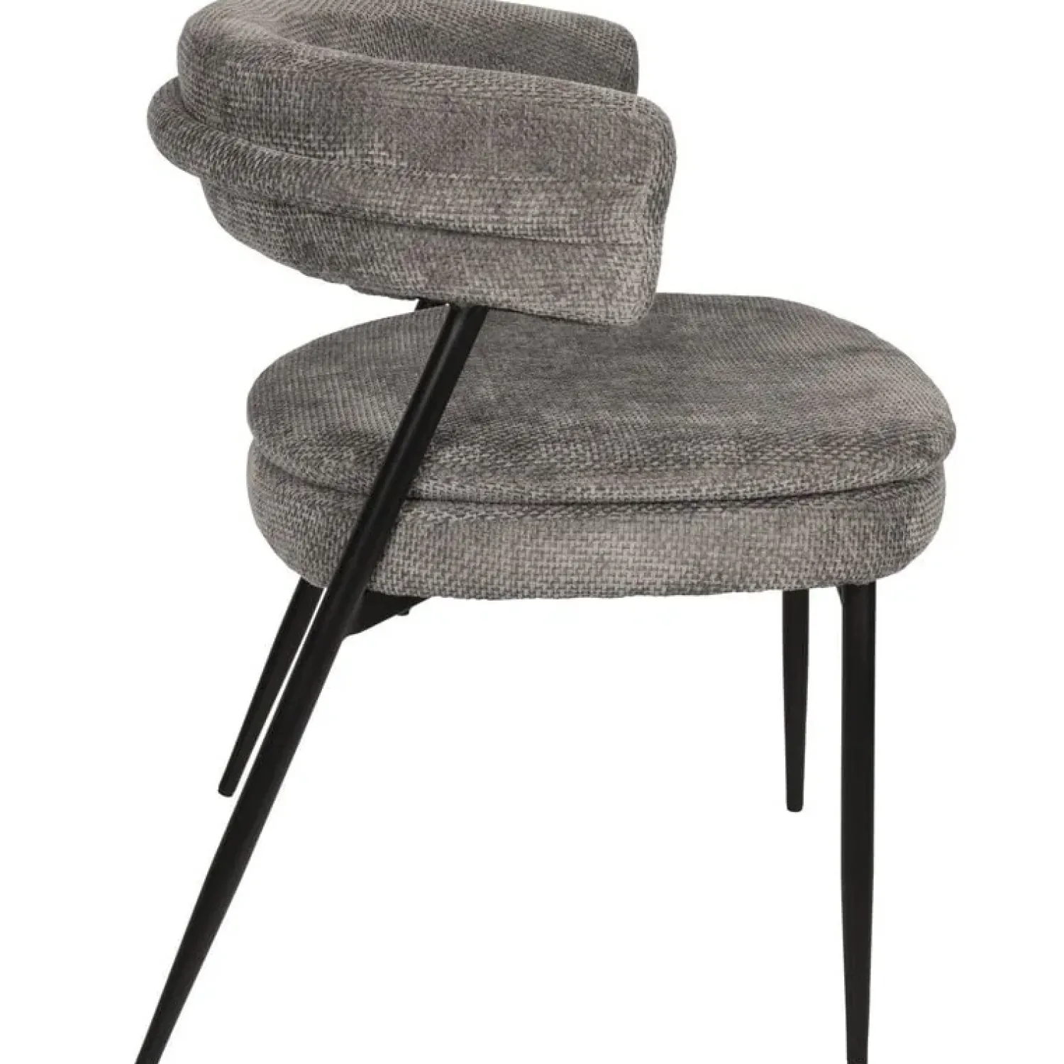 PTMD Eetkamerstoelen|Jess Eetkamerstoel Grijs