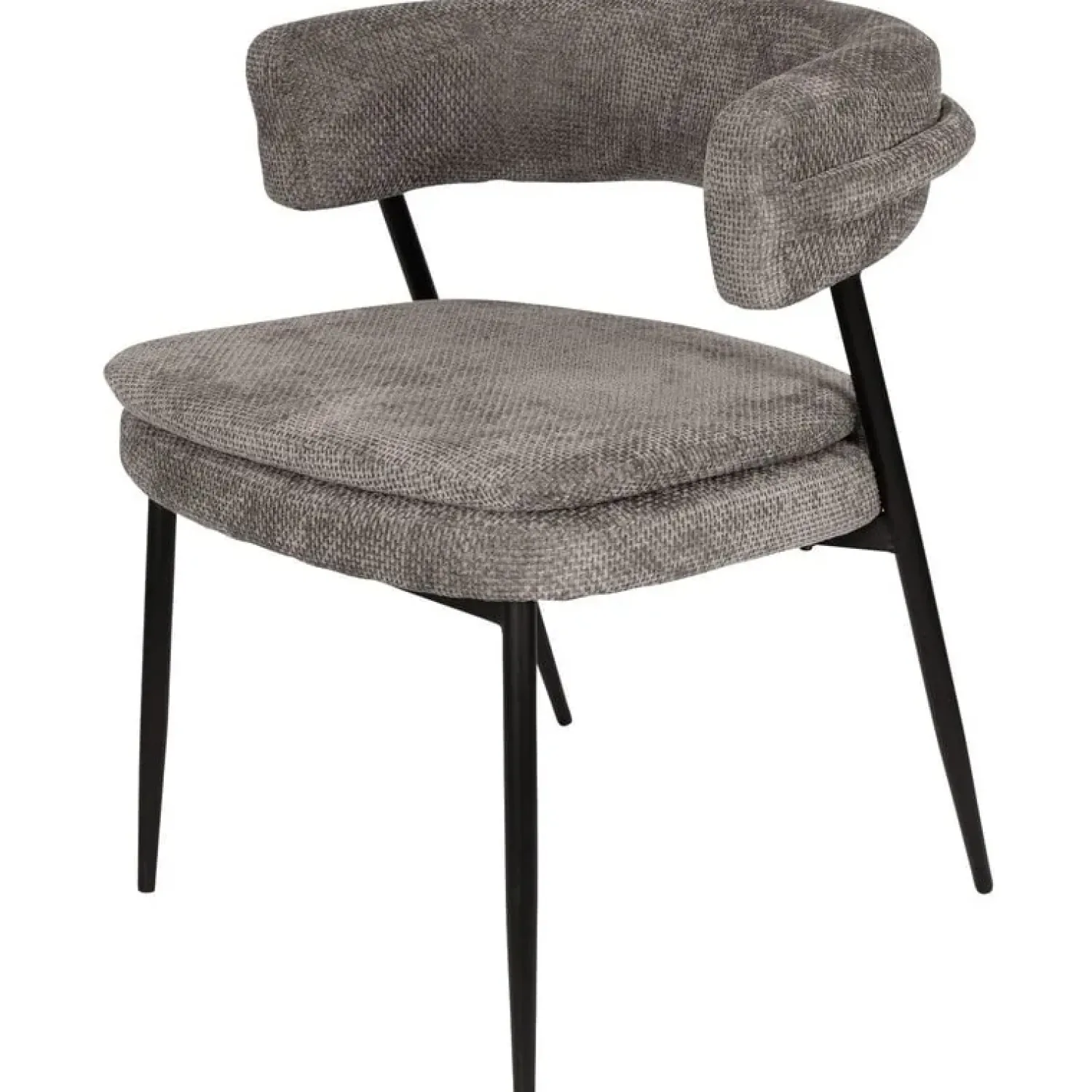 PTMD Eetkamerstoelen|Jess Eetkamerstoel Grijs