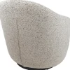 Mysons Fauteuils|Jessey draaifauteuil Lichtgrijs