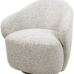 Mysons Fauteuils|Jessey draaifauteuil Lichtgrijs