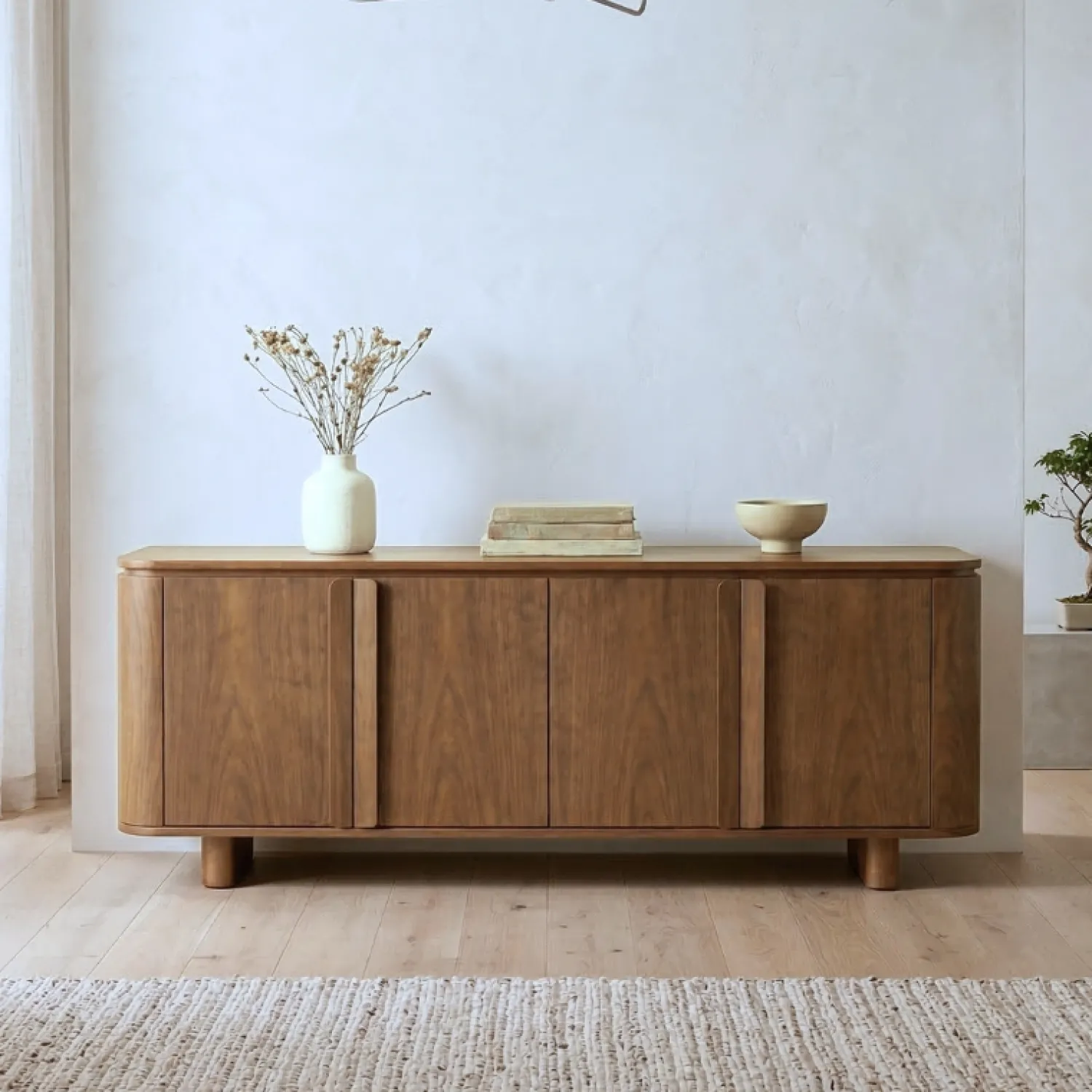 Vane Living Dressoirs|Industriele Kasten|Jessy Dressoir Bruin 200cm