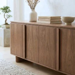 Vane Living Dressoirs|Industriele Kasten|Jessy Dressoir Bruin 200cm
