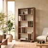 Vane Living Wandkasten|Vakkenkasten|Jessy Open kast bruin 110cm