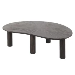 Kalfort Salontafels|Jill Salontafel niervormig Teakhout 110cm
