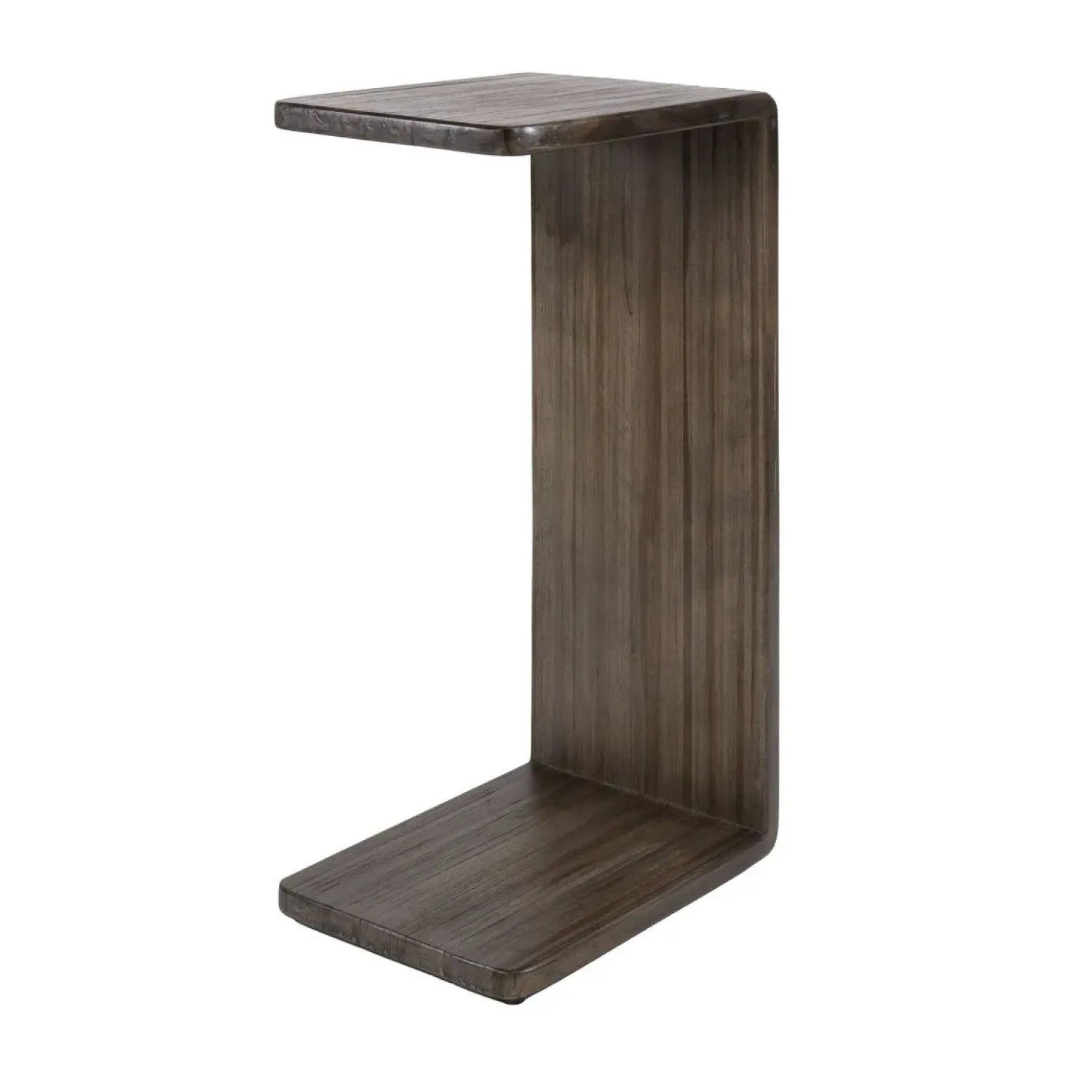 Kalfort Bijzettafels|Jill Teak Bijzettafel Teakhout Espresso 40cm