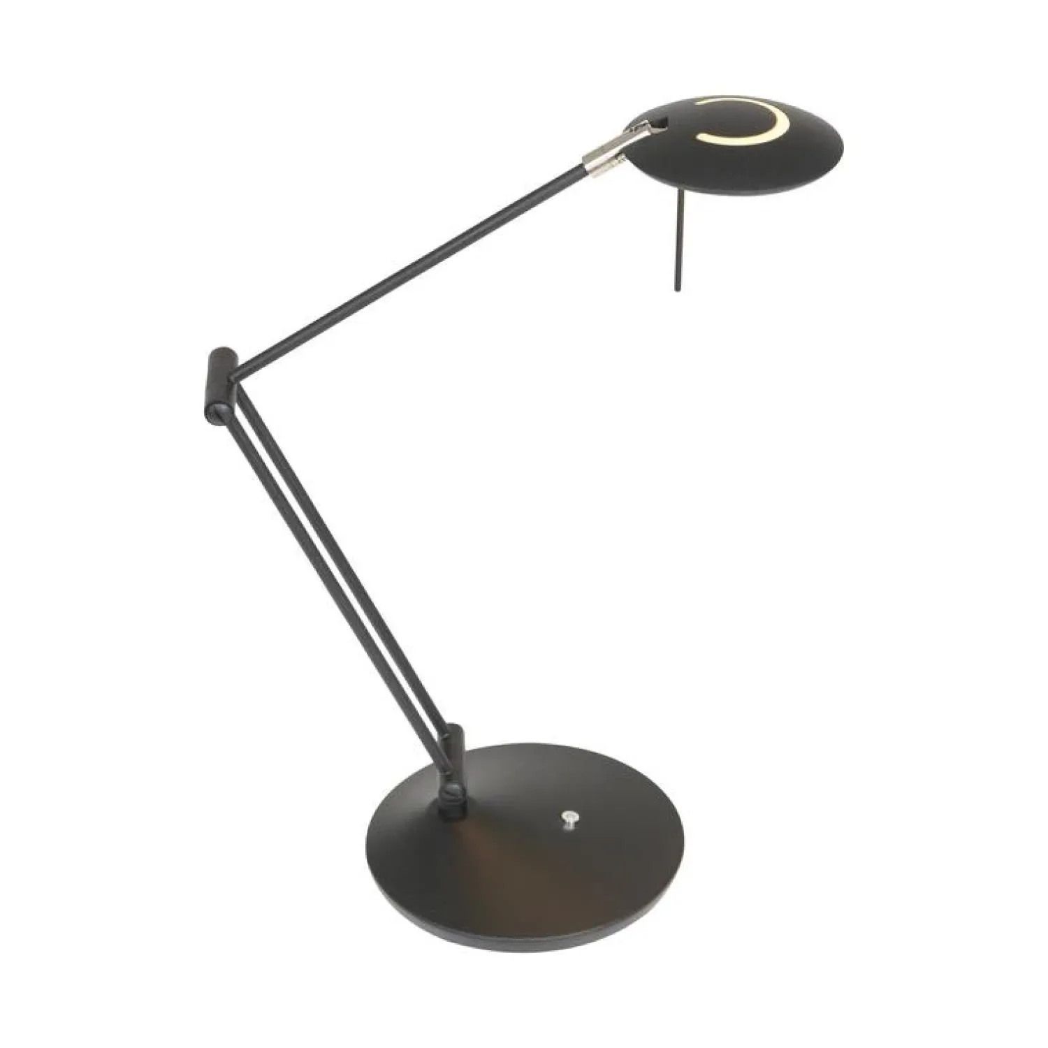 Steinmex Bureaulampen|Jim 1-lichts Bureaulamp Zwart