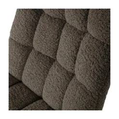 WOOOD Fauteuils|Job Draaifauteuil teddy groen