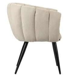Pole to Pole Eetkamerstoelen|Jodie Eetkamerstoel Beige