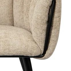 Pole to Pole Eetkamerstoelen|Jodie Eetkamerstoel Latte