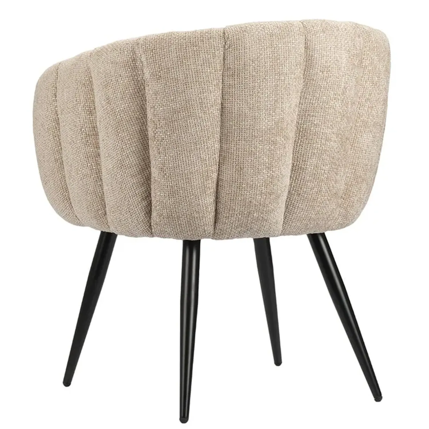 Pole to Pole Eetkamerstoelen|Jodie Eetkamerstoel Latte
