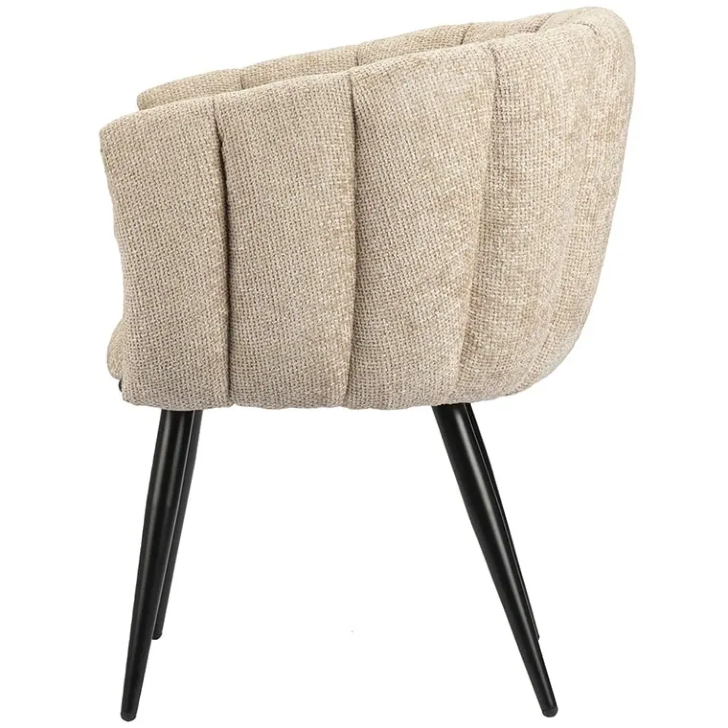 Pole to Pole Eetkamerstoelen|Jodie Eetkamerstoel Latte