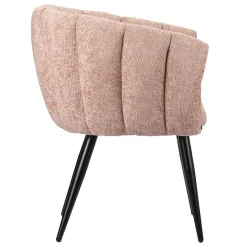 Pole to Pole Eetkamerstoelen|Jodie Eetkamerstoel Pastelroze