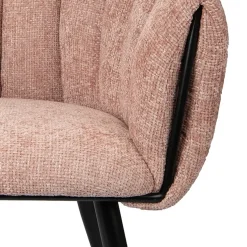 Pole to Pole Eetkamerstoelen|Jodie Eetkamerstoel Pastelroze