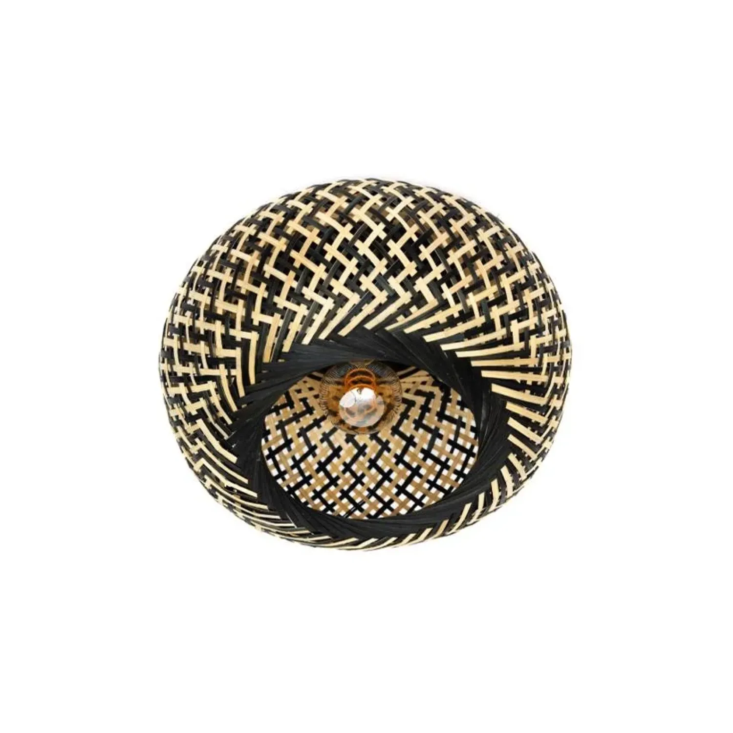 Trading Lighting Plafondlampen|Joel 1-lichts Plafondlamp rotan
