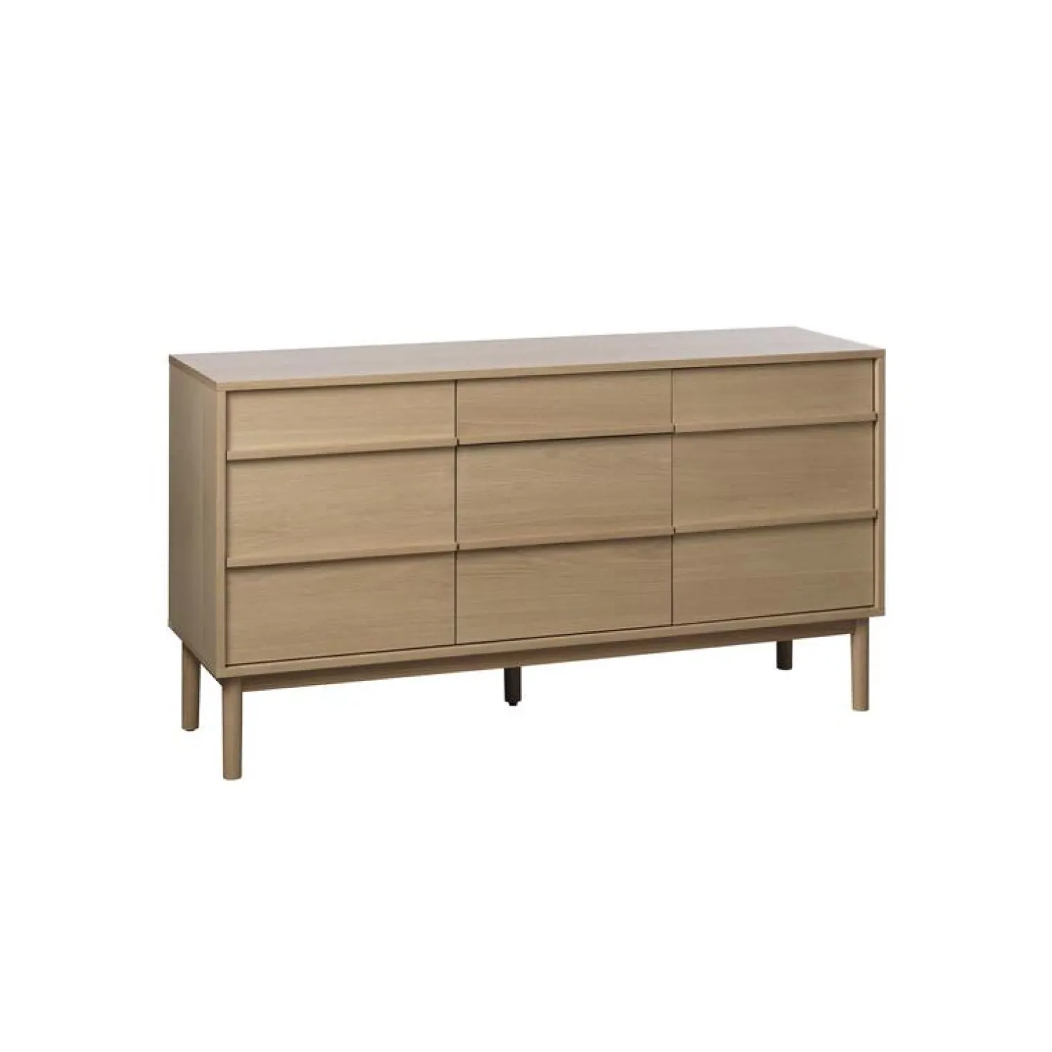 LykkeHome Dressoirs|Industriele Kasten|Joey Dressoir naturel 140cm