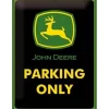 Cavetown Metalen Borden|John Deere Parking only - metalen bord