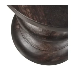 WOOOD Bijzettafels|Jonah Bijzettafel mangohout donkerbruin 30cm