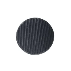 Furndea Hockers|Jonah Hocker Antraciet Ribstof 60cm