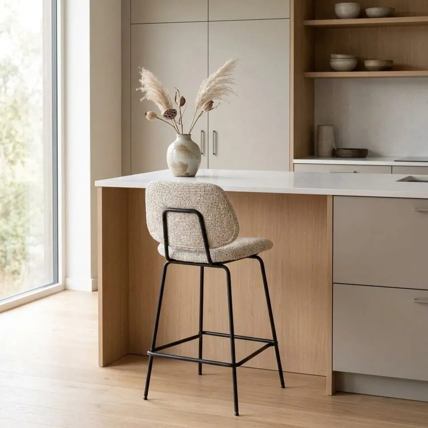 Eleonora Barkrukken|Jon Barstoel Beige