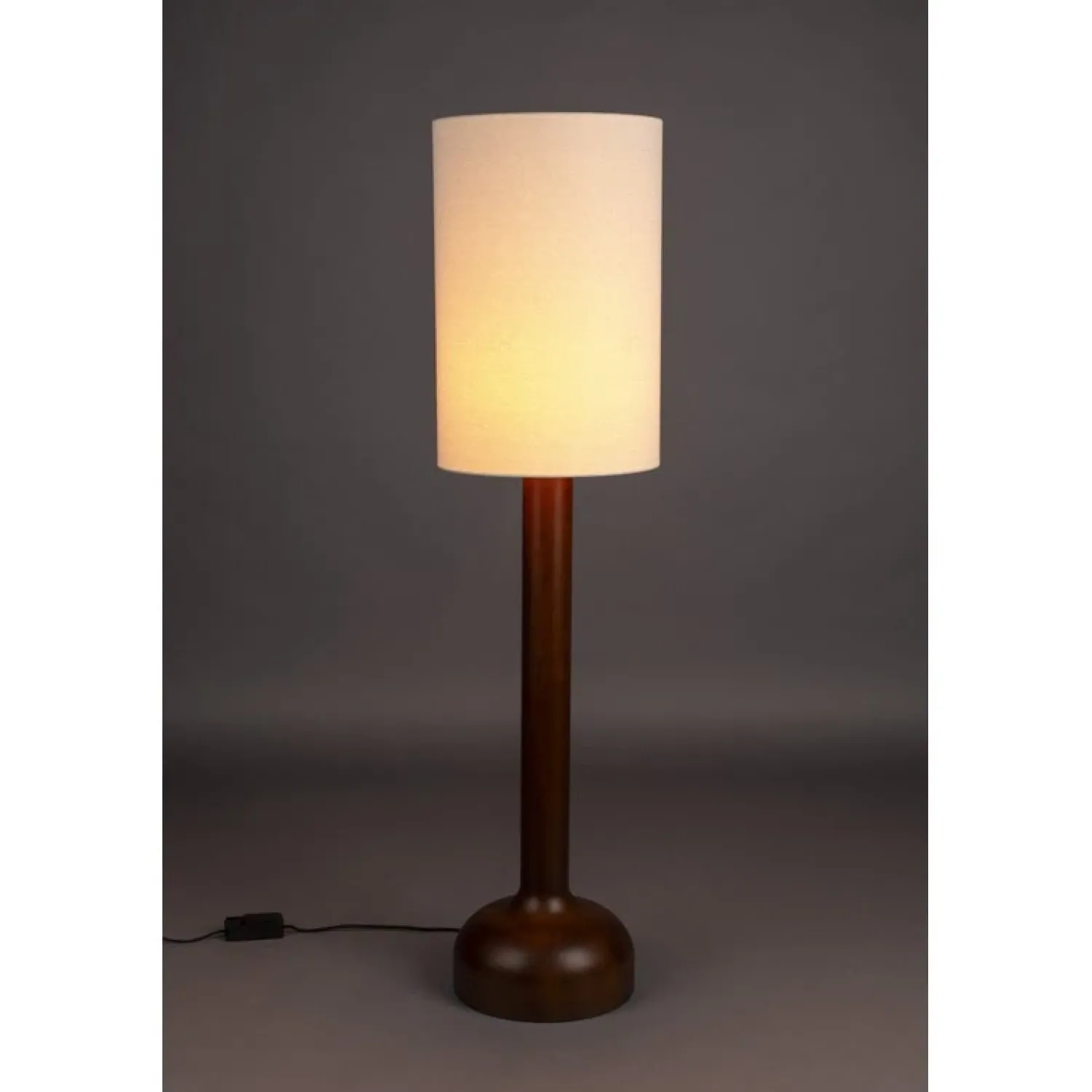 Dutchbone Vloerlampen|Jones 1-lichts Vloerlamp Bruin