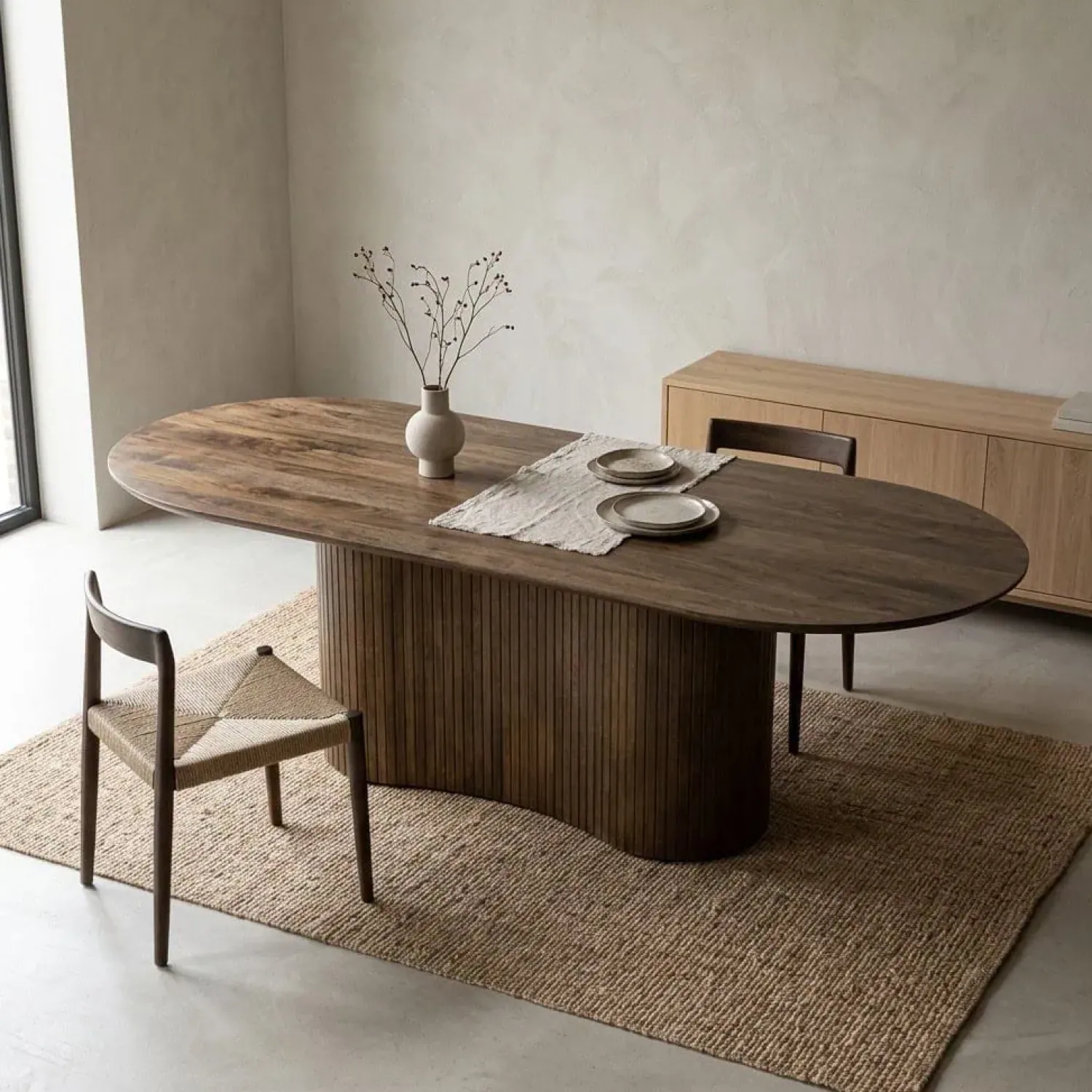 Eleonora Eettafels|Jordy Eettafel mangohout 250 cm