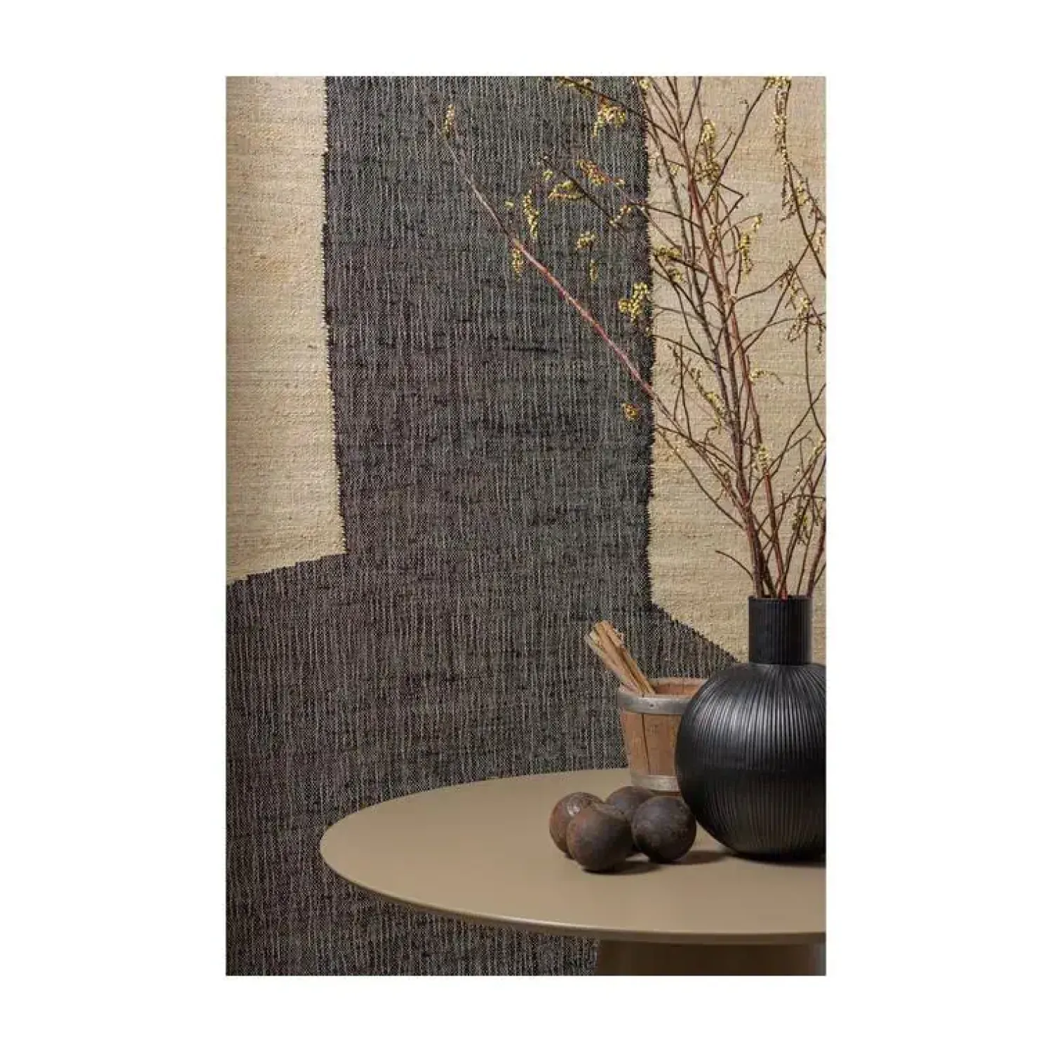 WOOOD Eettafels|Jorre Eettafel MDF militair bruin 120cm