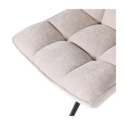 WOOOD Fauteuils|Jouke Draaifauteuil Chenille Naturel