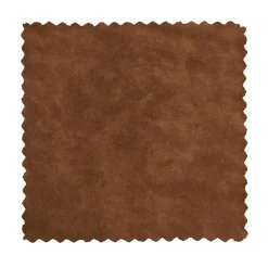 WOOOD Fauteuils|Jouke Draaifauteuil leerlook cognac