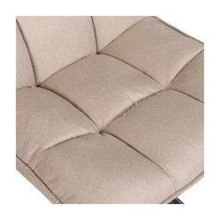 WOOOD Fauteuils|Jouke Draaifauteuil zand