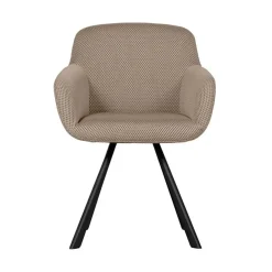WOOOD Eetkamerstoelen|Juno Eetkamerstoel mesh naturel