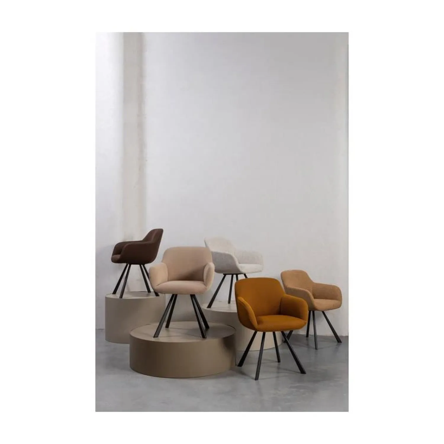 WOOOD Eetkamerstoelen|Juno Eetkamerstoel mesh naturel