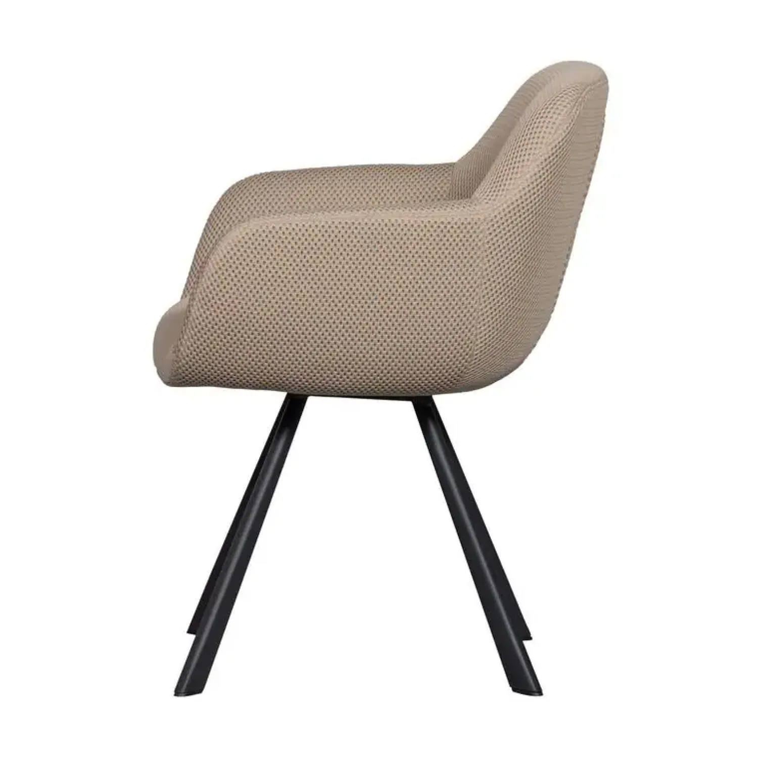 WOOOD Eetkamerstoelen|Juno Eetkamerstoel mesh naturel