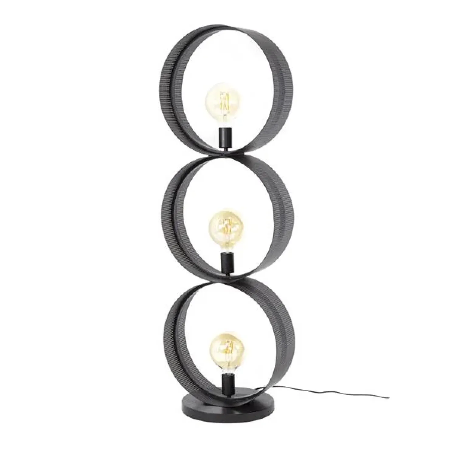 Kalfort Vloerlampen|Juno 3-lichts Vloerlamp Charcoal