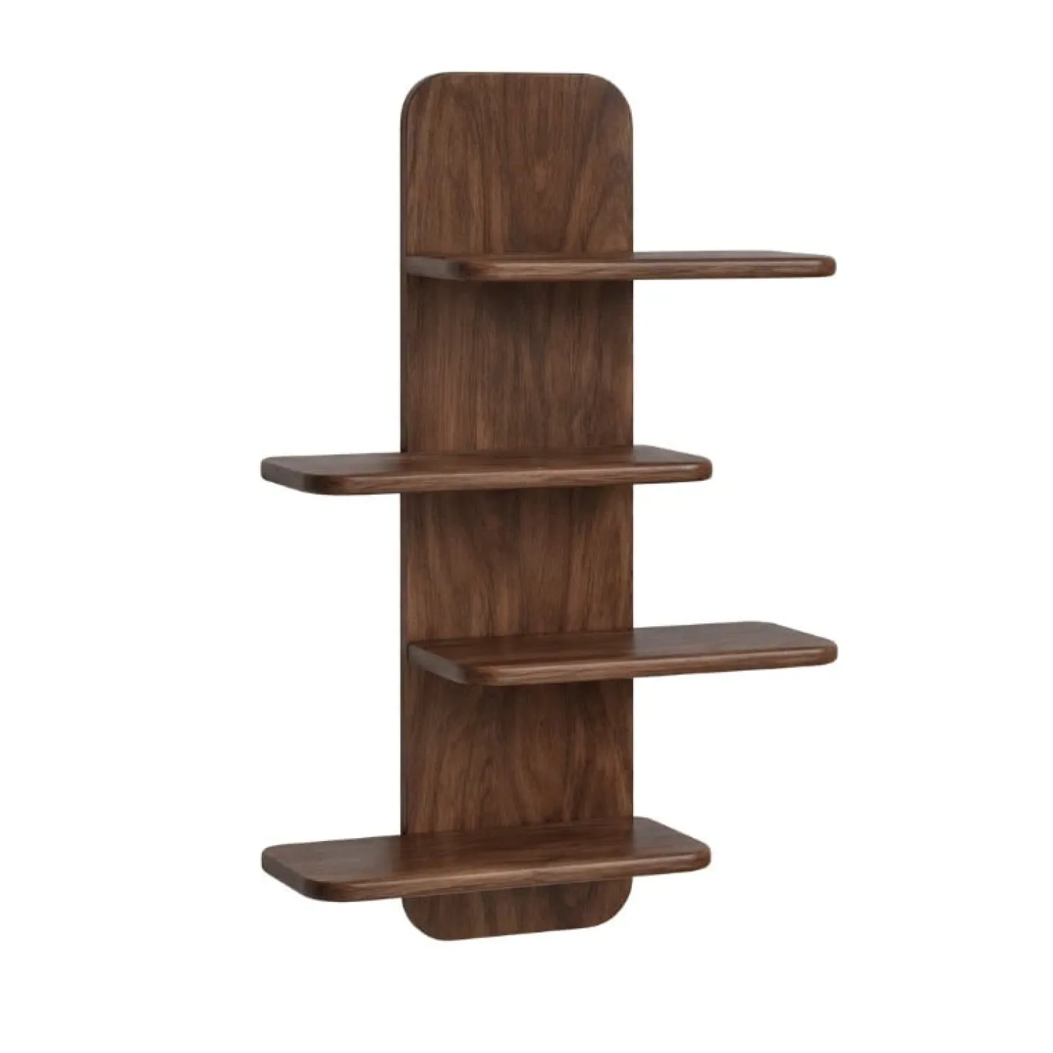 Vane Living Wandrekken|Wandrekken|Juul Wandrek 4 planken walnoot