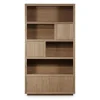 Eleonora Vakkenkasten|Boekenkasten|Kabinet Helsinki Lichtbruin 120x220cm