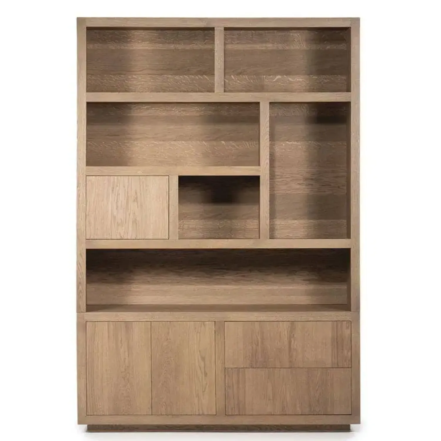 Eleonora Vakkenkasten|Boekenkasten|Kabinet Helsinki Lichtbruin 150x220cm