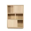 Eleonora Vakkenkasten|Boekenkasten|Kabinet Helsinki Naturel 120x170cm