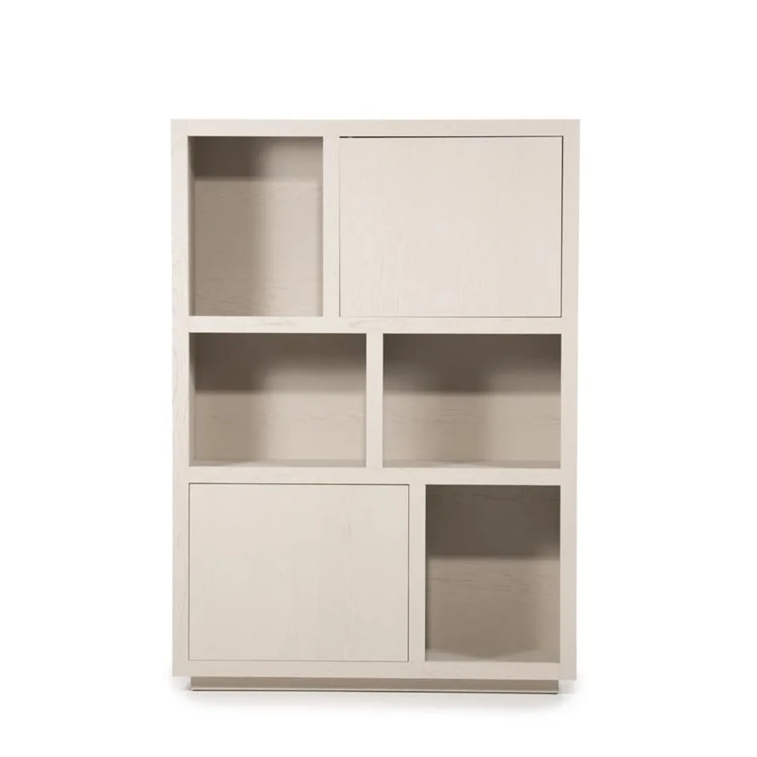 Eleonora Vakkenkasten|Boekenkasten|Kabinet Helsinki Taupe 120x170cm