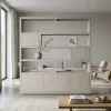 Eleonora Vakkenkasten|Boekenkasten|Kabinet Helsinki Taupe 200x220cm