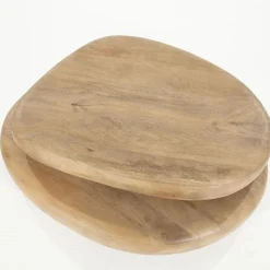 By Boo Salontafels|Kabo Salontafel set Mangohout lichtbruin 100cm