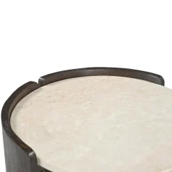 Furndea Nachtkastjes|Industriele Kasten|Karl Nachtkastje marmer 40cm