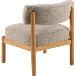 Nordhavn Fauteuils|Karoa Fauteuil Beige Hout