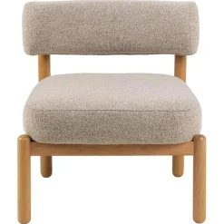 Nordhavn Fauteuils|Karoa Fauteuil Beige Hout