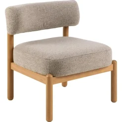 Nordhavn Fauteuils|Karoa Fauteuil Beige Hout