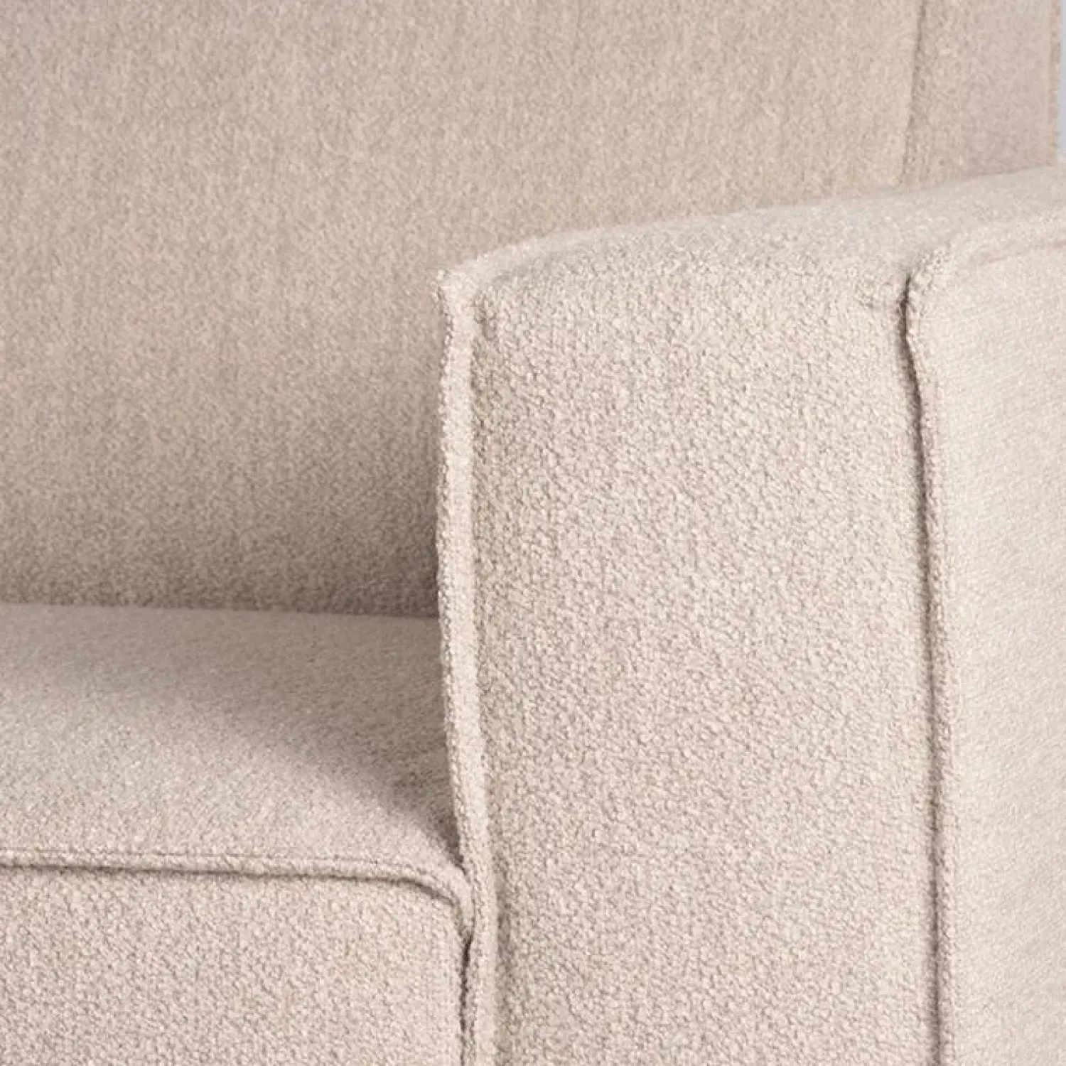 Label51 Hoekbanken|Loungebanken|Kay Bank 5-zits Naturel Boucle Links