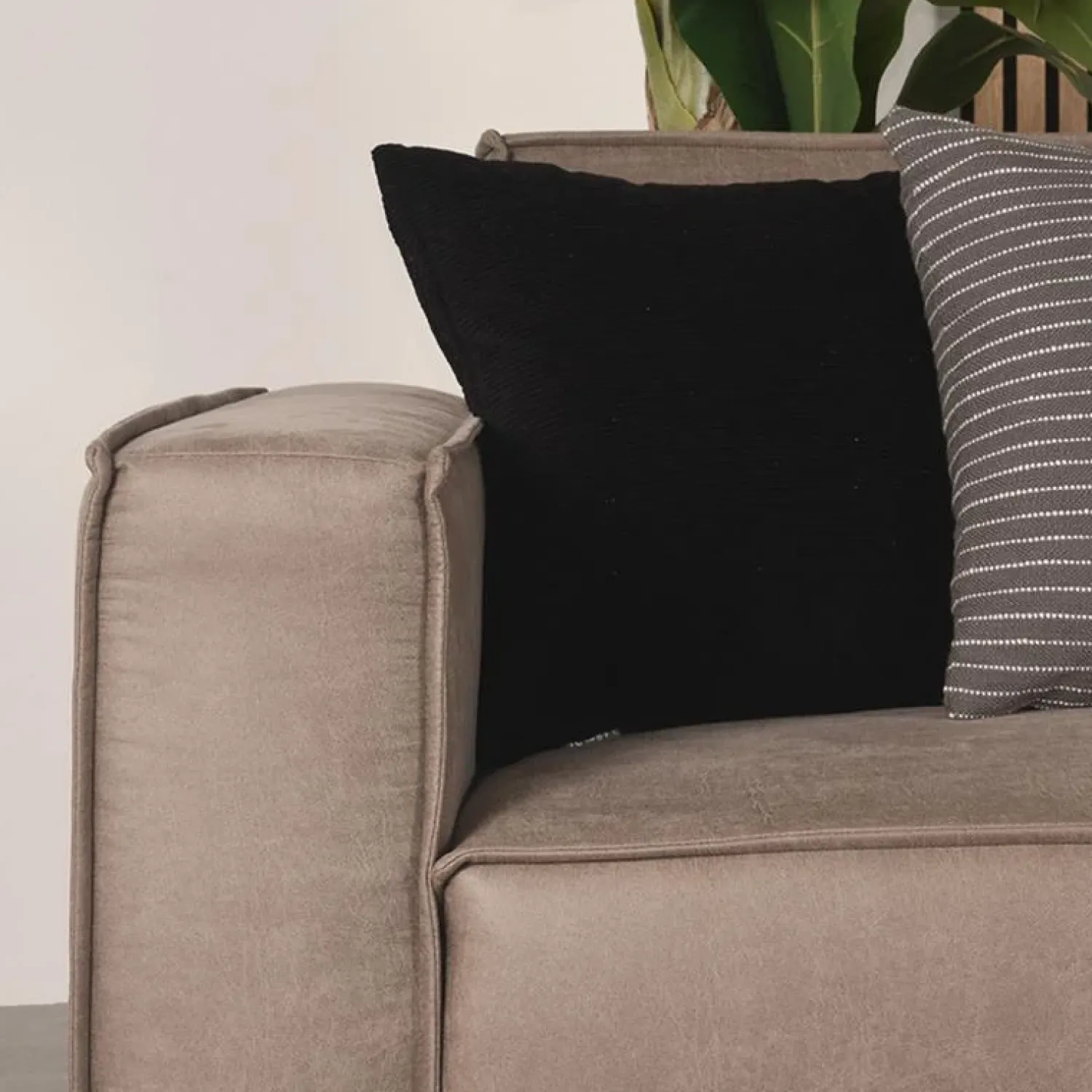 Label51 Hoekbanken|Loungebanken|Kay Bank 5-zits Taupe Rechts