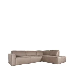 Label51 Hoekbanken|Loungebanken|Kay Bank 5-zits Taupe Rechts