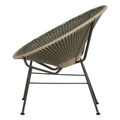WOOOD Tuinstoelen|Kazoun Tuin loungestoel wicker groen