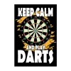 Metal Signs Metalen Borden|Keep calm and play darts - metalen bord