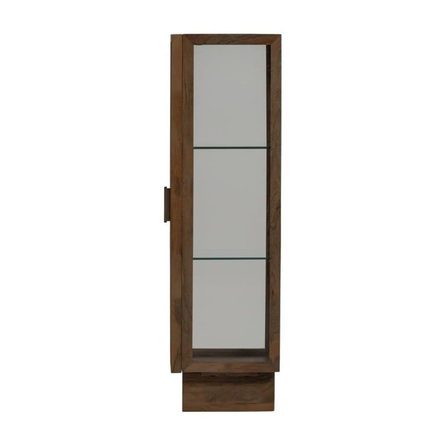 WOOOD Wandkasten|Industriele Kasten|Kella 1-deurs kast mangohout bruin 40cm